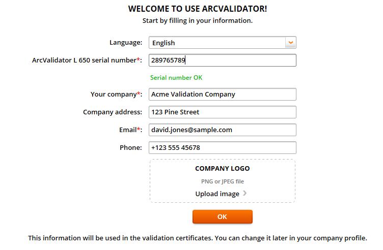 company info